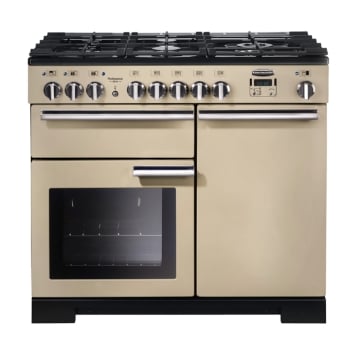 Rangemaster Professional Deluxe 100cm Cream Dual Fuel Range Cooker