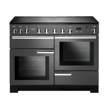 Rangemaster Professional Deluxe 110cm Slate Induction Electric Range Cooker