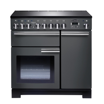 Rangemaster Professional Deluxe 90cm Slate Induction Electric Range Cooker