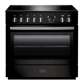 Rangemaster Professional Plus FX 90cm Induction Range Cooker, Matt Black