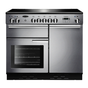 Rangemaster Professional Plus 100cm Induction Range Cooker, Stainless Steel