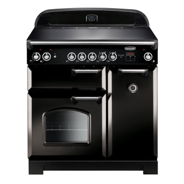 Rangemaster Classic 90 Gloss Black Ceramic