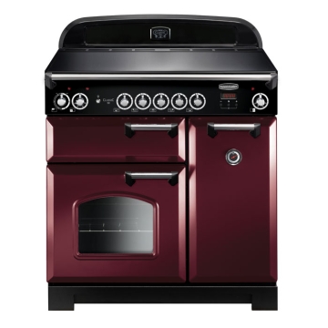 Rangemaster Classic Cranberry Induction Range Cooker