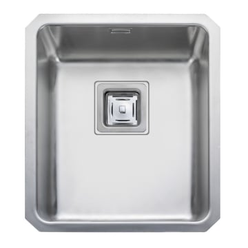 Rangemaster Atlantic Quad QUB34 Stainless Steel Sink