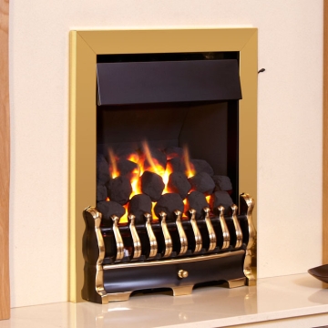 Flavel Richmond Plus Gas Fire, Brass