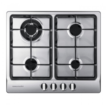 Rangemaster RMB60HPNGFSS/ 60cm Stainless Steel Gas Hob