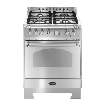 Lofra Dolcevita 60cm Dual Fuel Cooker, Stainless Steel