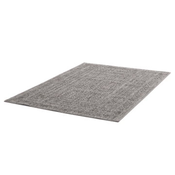 Maze Alfresco Charcoal Indoor/Outdoor Rug, 160x230cm