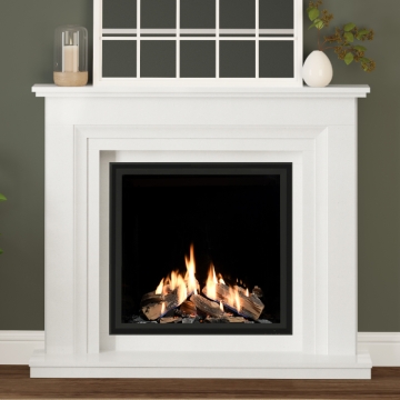 Elgin & Hall Seaton 54" Marble Fireplace Suite