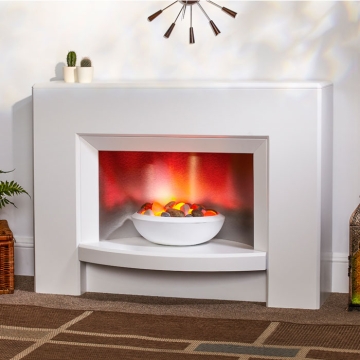 Suncrest Stockeld 42" Electric Fireplace Suite