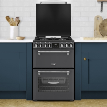 Stoves Richmond Deluxe 60DF Dual Fuel Cooker, Anthracite