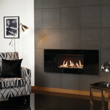 Gazco Studio 1 Glass Fronted Conventional Flue Gas Fire