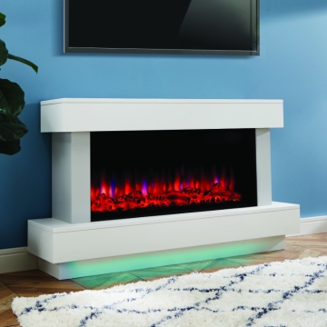 Suncrest Bourne 49" Electric Fireplace Suite