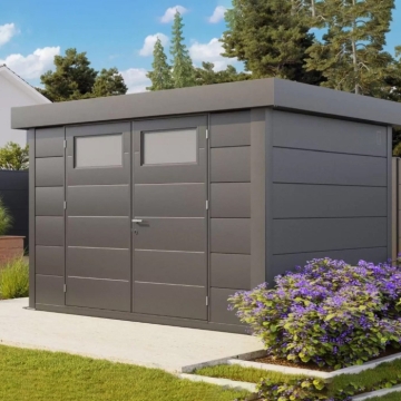 Telluria Eleganto Metal Shed - 3.0m x 2.4m