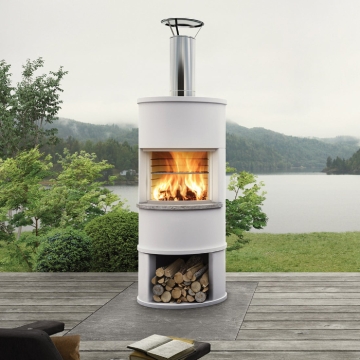 Nordpeis Roma Outdoor Fireplace