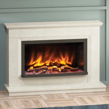 Elgin & Hall Vistus 48" Pryzm Electric Fireplace Suite