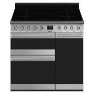 Smeg Symphony 90cm Induction Range Cooker Stainless Steel Stoves Are Us