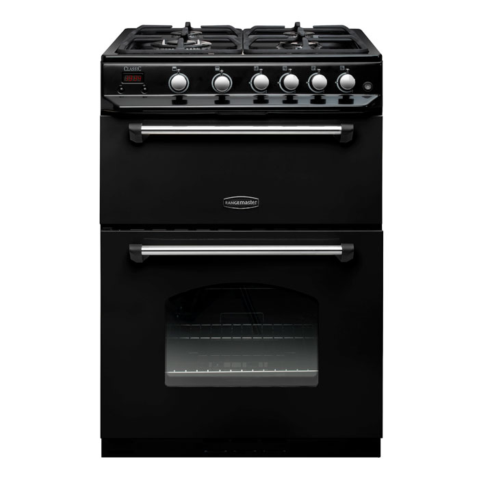 Rangemaster 60cm gas cooker outlet black