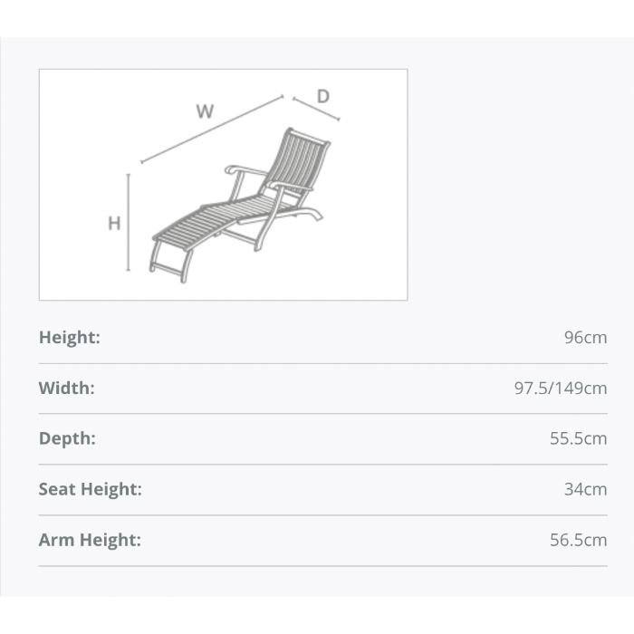 Kettler rhs chelsea garden steamer online chair