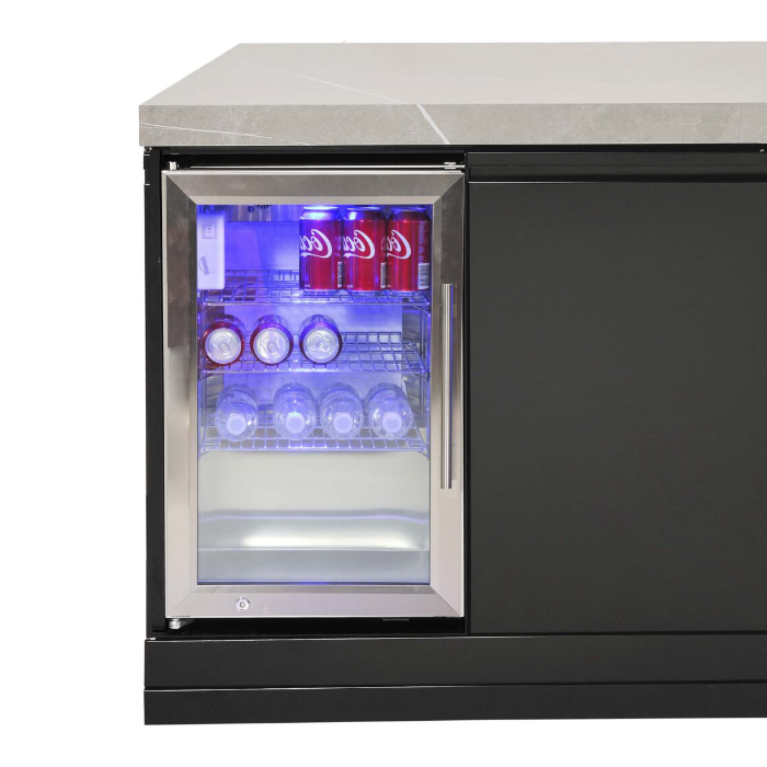 Mini on sale outdoor fridge