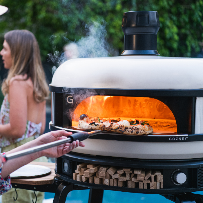 Gozney Dome Dual Fuel Pizza Oven in Bone