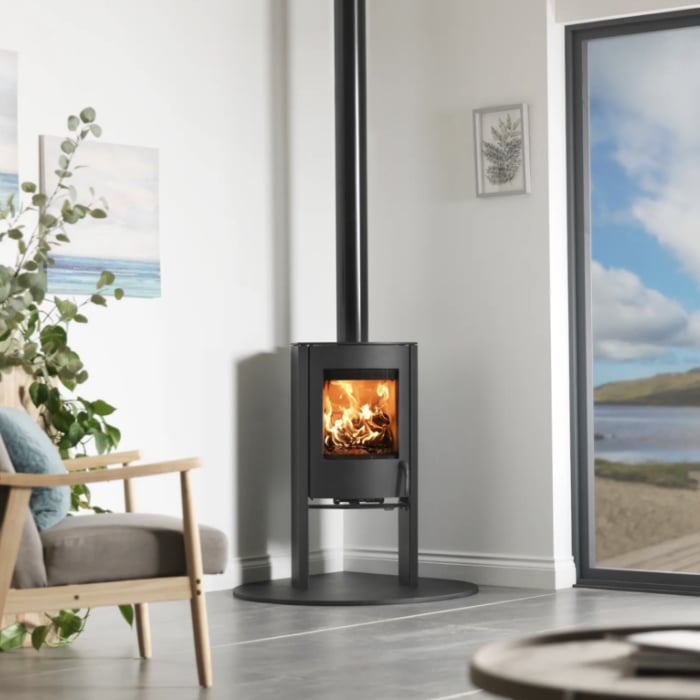 Contemporary Wood Burning Stove