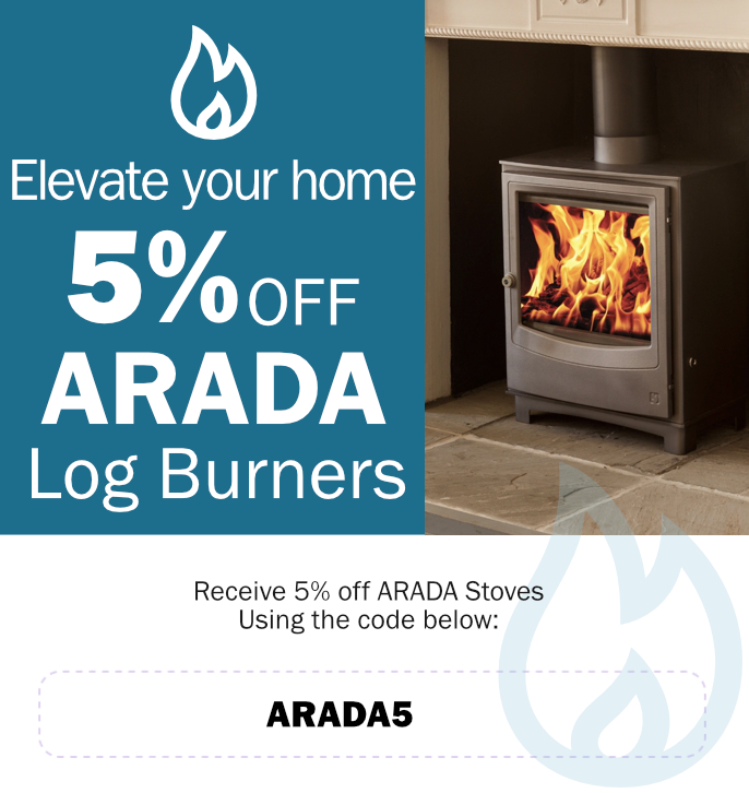 5% off Arada stoves using code ARADA5