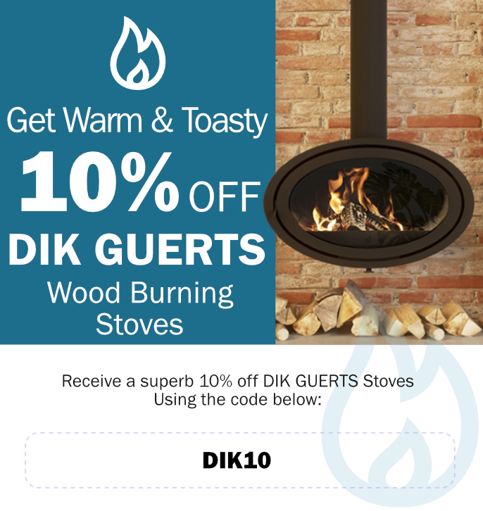 10% off Dik Guerts Stoves using code DIK10