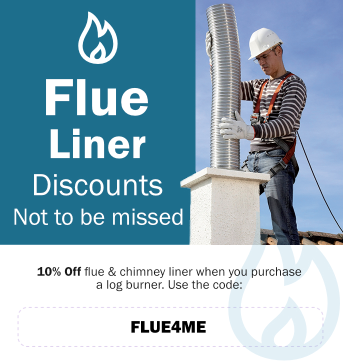 10% off Chimney Liner with code FLUE4ME