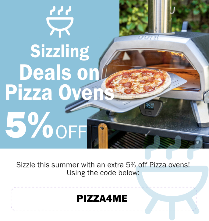 Pizza Ovens discount code PIZZA4ME